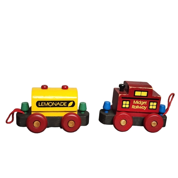 x5 Midget Railway Wooden Cars - Picture 6 of 10